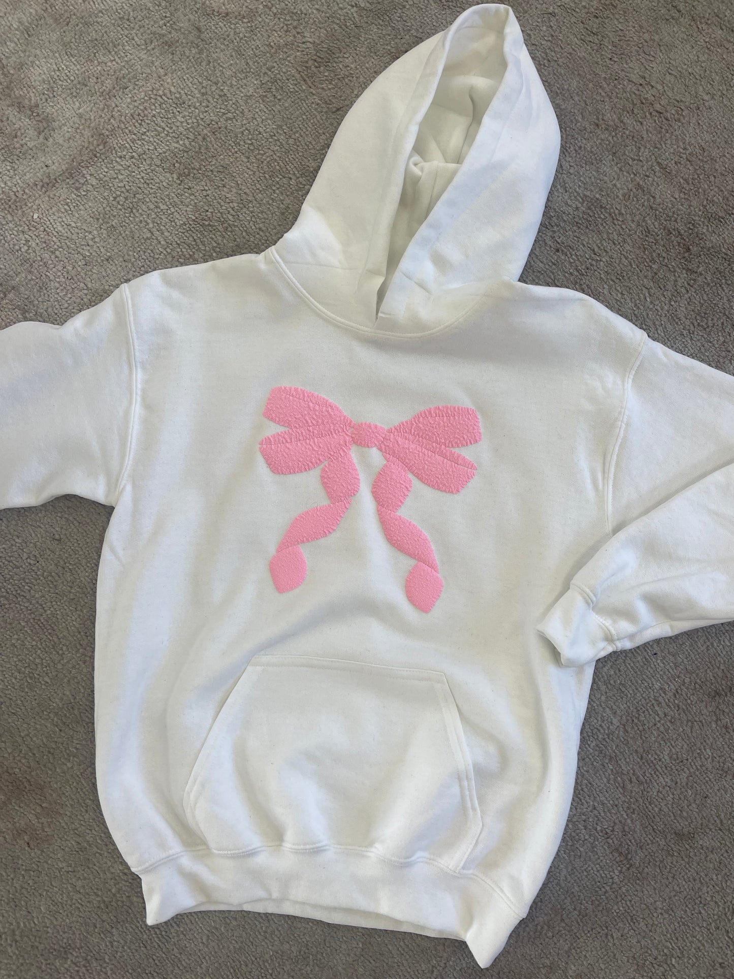Bow Puff Hoodie/Crewneck
