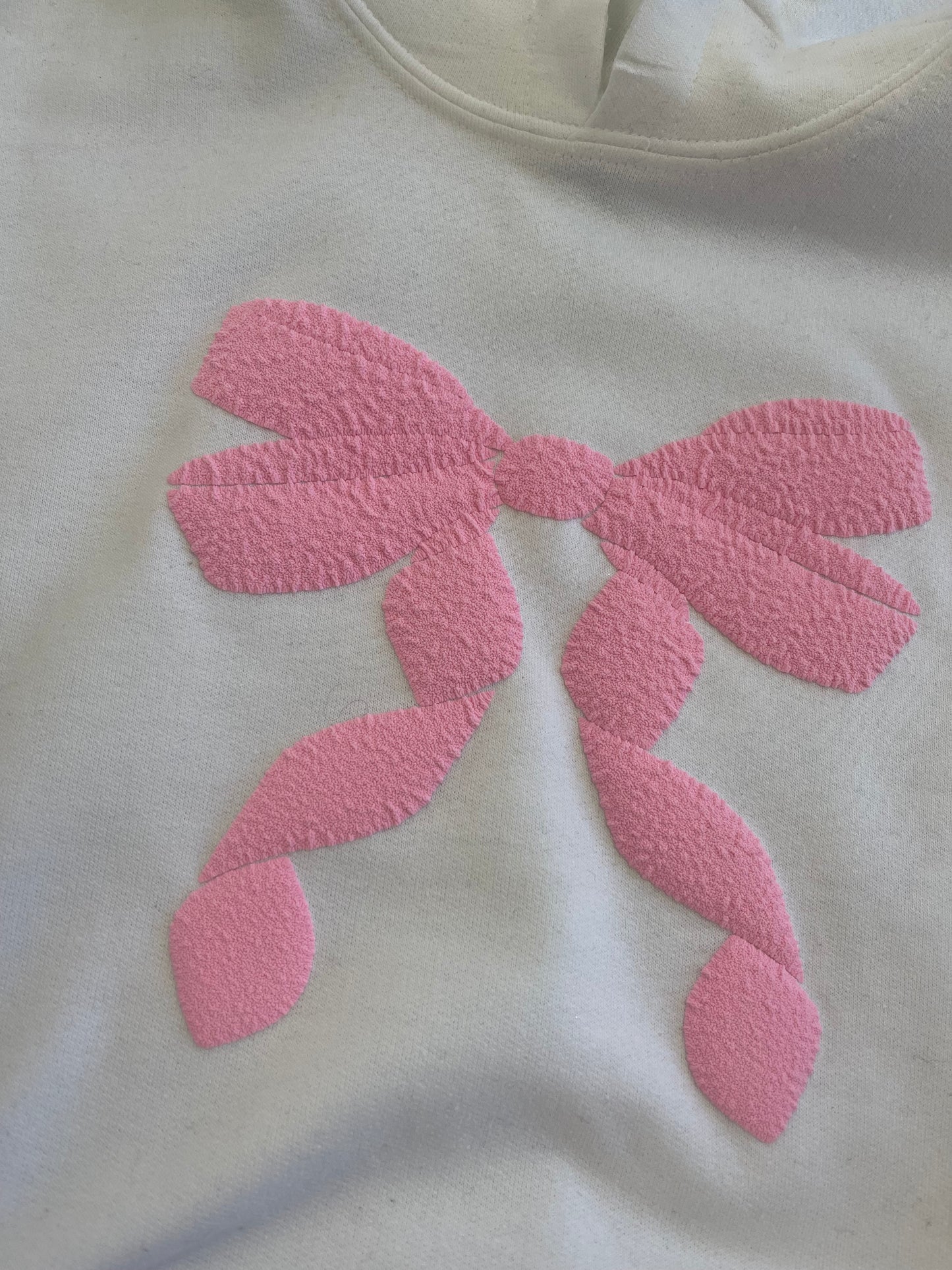 Bow Puff Hoodie/Crewneck