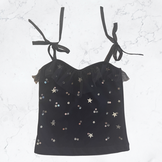 Petite Tropez Sequin Top