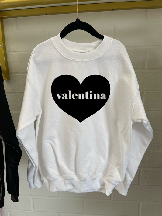 Personalized Sweetheart Sweatshirt